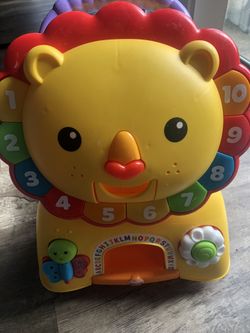 Toddler lion walker