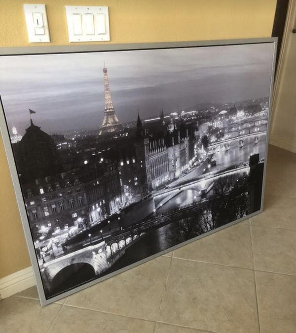 IKEA Black and White Paris Wall Art for Sale in Chino Hills, CA - OfferUp