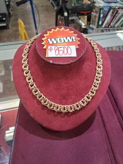 14kt gold necklace