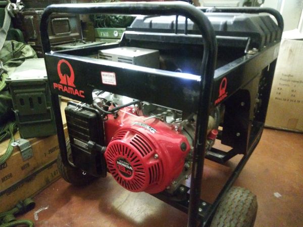 Pramac S7500 Honda Generator Pramac S7500 Honda Generator