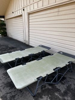 2 Ozark Trail Cots