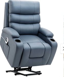 Power Massage Recliner with Heat and USB Port