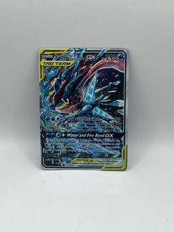 Non TCG Pokemon Ash-Greninja & Mega Charizard X Gx Tag Team Fan Art Card