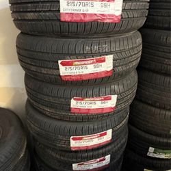 215/70/15 Landspider Tires Installed And Balanced 