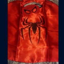 Halloween Spiderman Cape With Mask Toy 🕷
