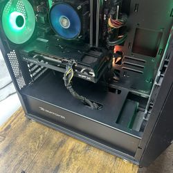 IBuyPower i7 PC + Monitors, Desk & Accessories