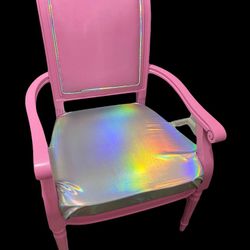 Pink Custom Chair 