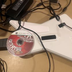 Xbox 360 Wired Guitar W Game