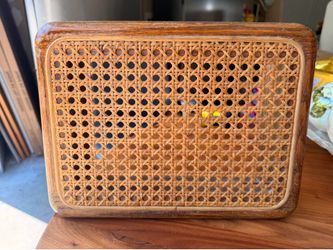 Vintage magazine/book wall holder