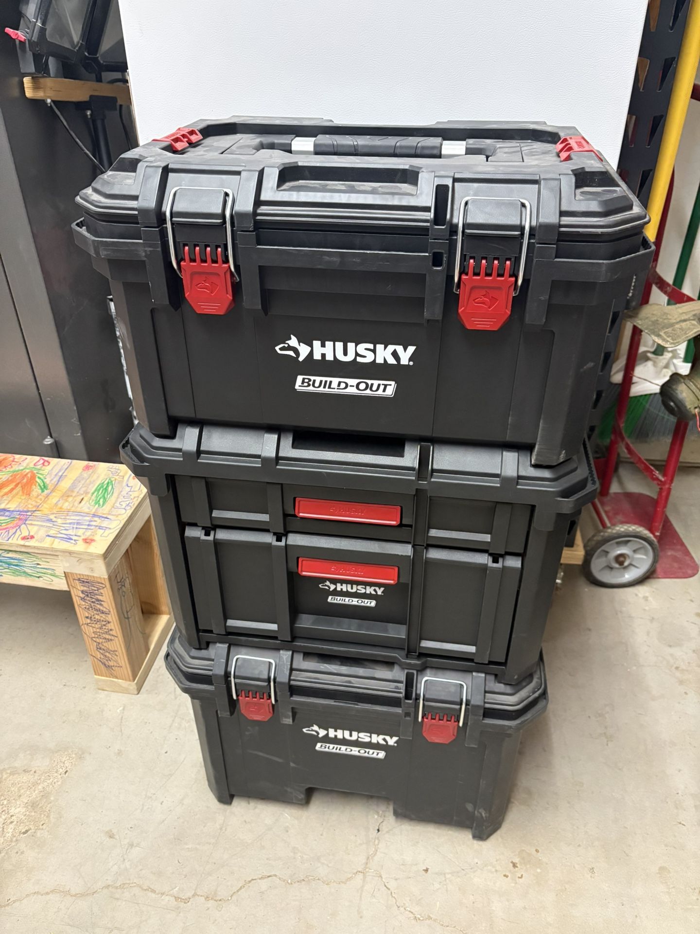 Husky Build Out Rolling Tool Box