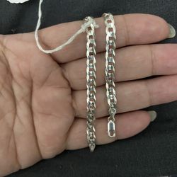 Real 925 Sterling Silver Bracelet 