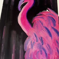 I Painted This Portrait And If Anyone Loves Colors Like Me Then They Will Love This. 