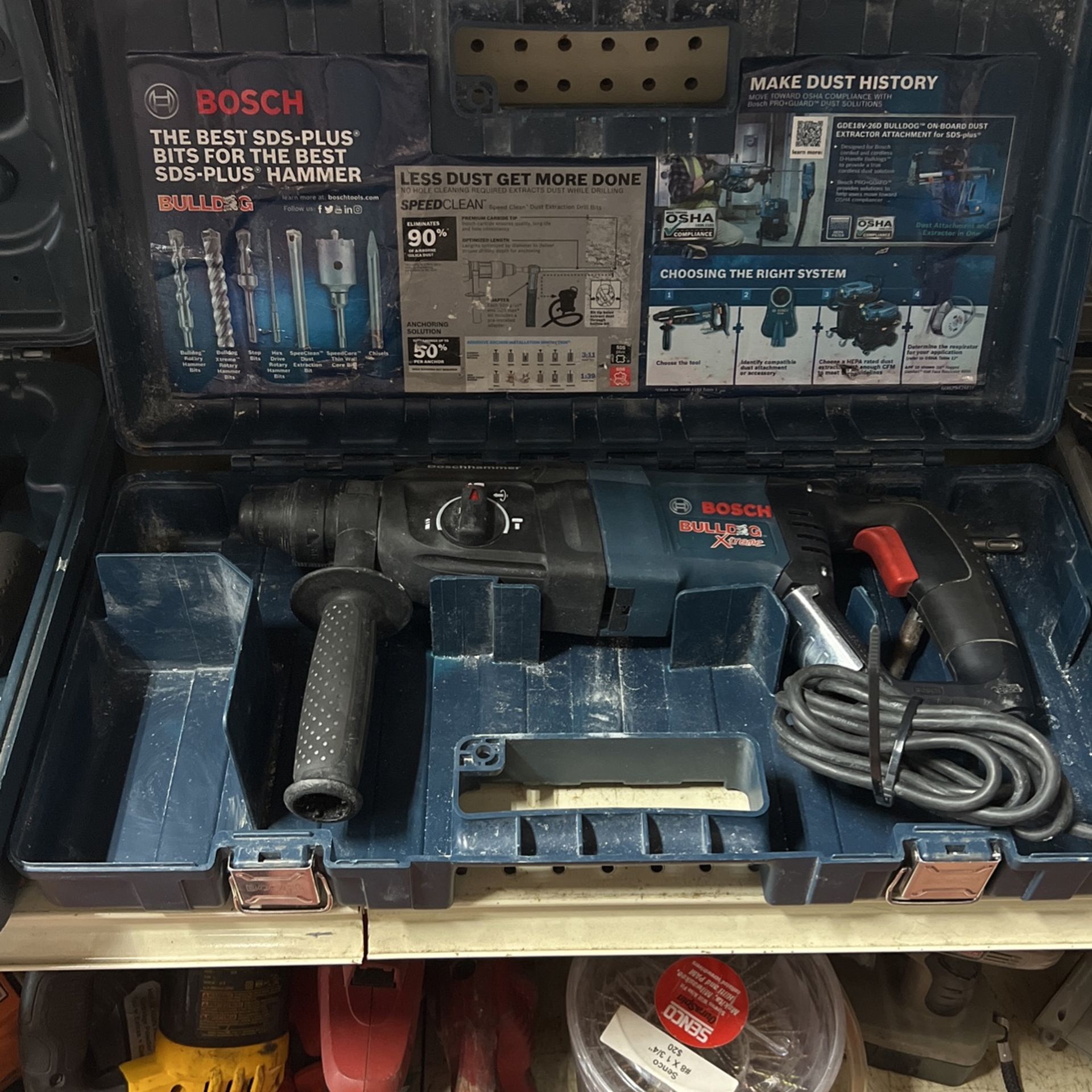 Bosch SDS-plus Bulldog Rotary Hammer Drill 