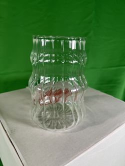 New Set Of 4 Cute Glass Cups