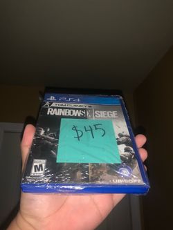 Ps4 ps5 PlayStation 4 & 5 video game Rainbow six siege tom Clancy’s For Sale