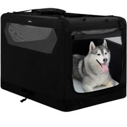 Gulokoka Soft Collapsible Dog Crate for Large Dogs