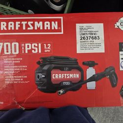 Craftsman 1700psi Pressure Washer 