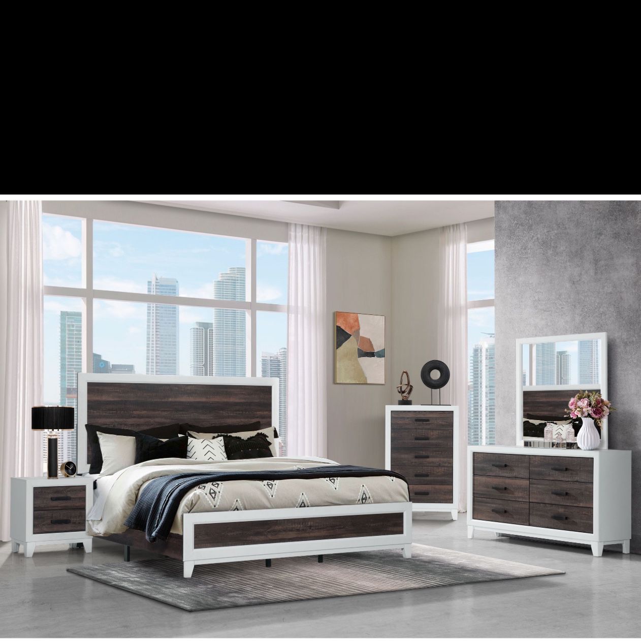 Brand New Complete Bedroom Set For $799