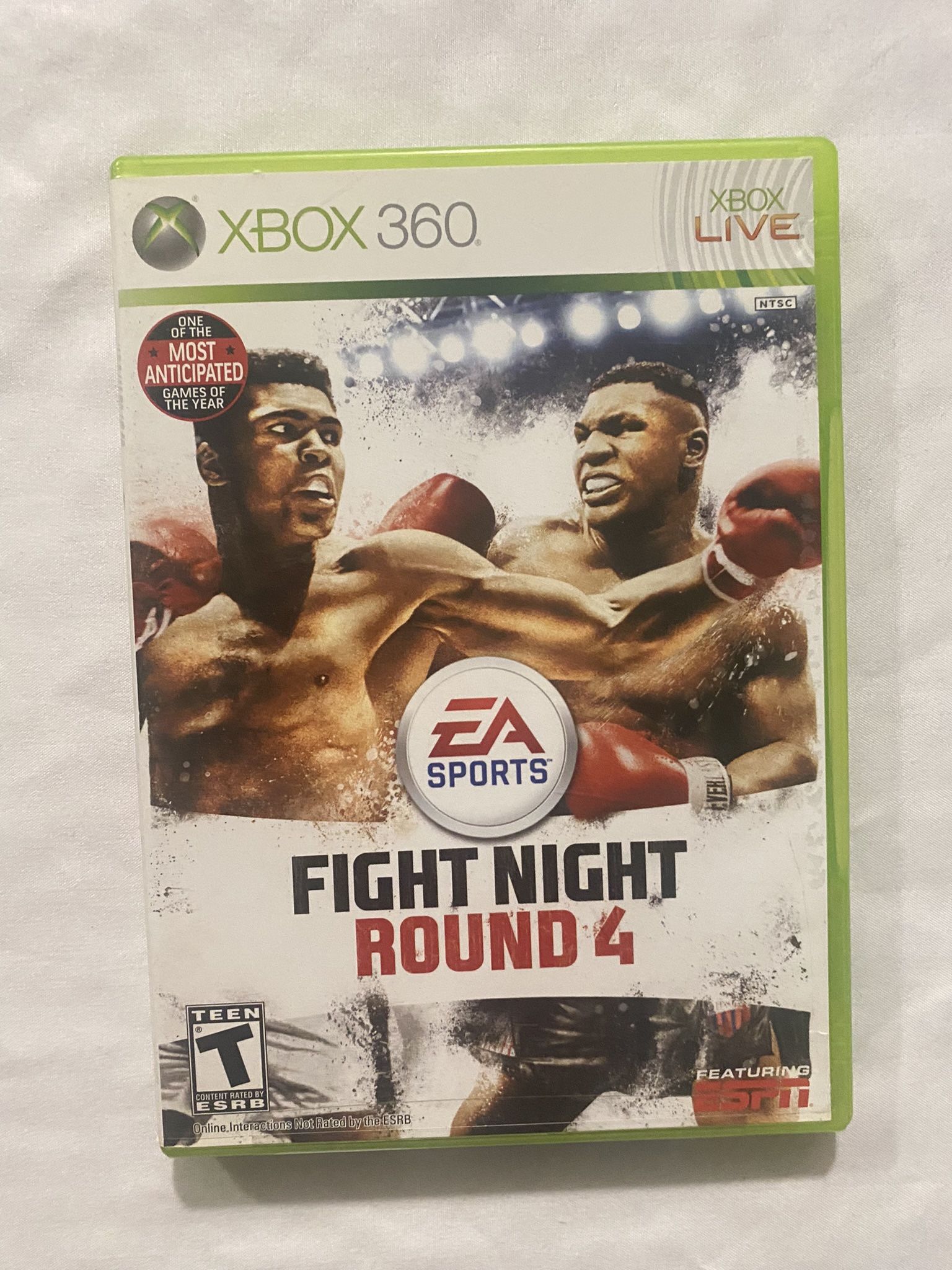 FIGHT NIGHT ROUND 4 XBOX 360 COMPLETE