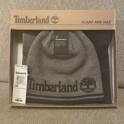 Timberland Hat & Scarf Set - New With Tags in Giftbox