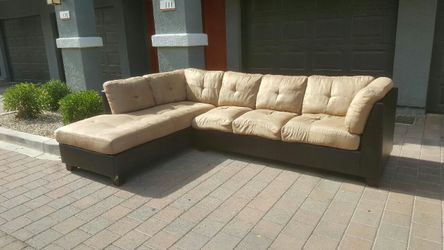 Like New 10ft X 7ft Sectional Couch Free Same Day Delivery