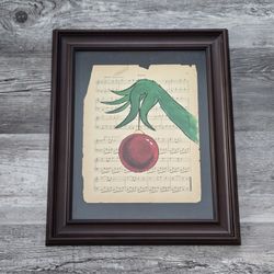 Hand Painted GRINCH art