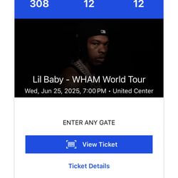 Lil Baby Ticket 