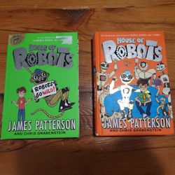 House of Robots Series Go Wild Hardcover Book Lot By James Patterson - New