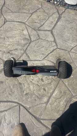 Epik go hoverboard off roading