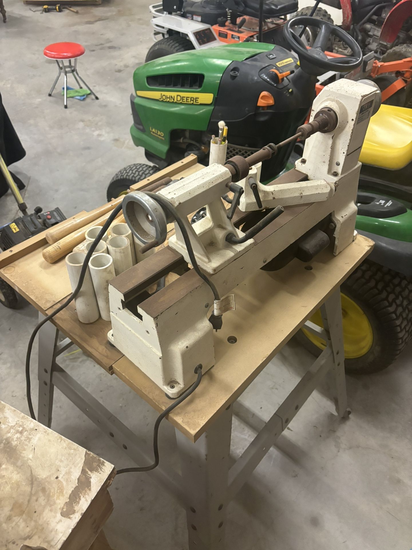 Jet Variable Speed Mini Lathe JML1014VSI Works Good S6715 for Sale