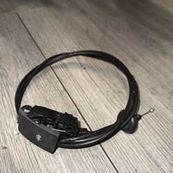 11-18 RAM 1500 HOOD BONNET LATCH LOCK ACTUATOR RELEASE CABLE & HANDLE OEM