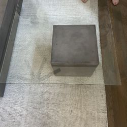 Glass And Concrete RH table 