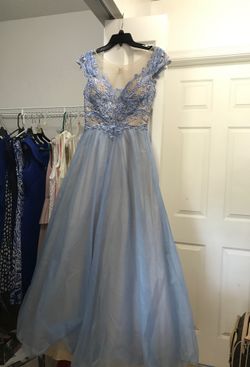 Size 9 Sky blue dress 👗