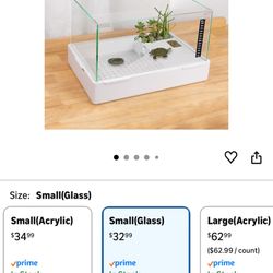 Small Turtle tank, Great Condition
