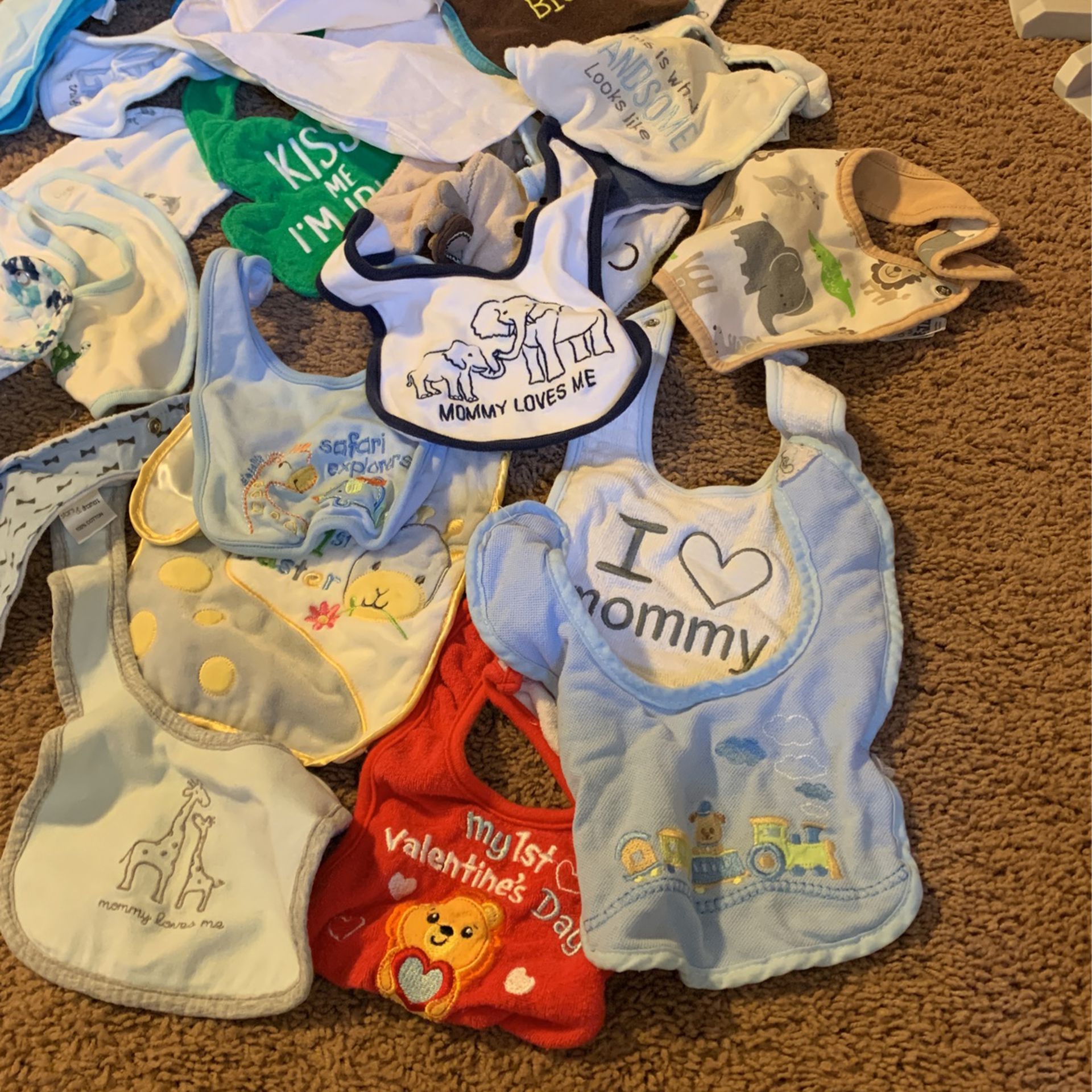 Lot Of Baby Bibs For Sale 