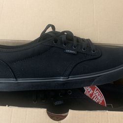 (Canvas) black vans 