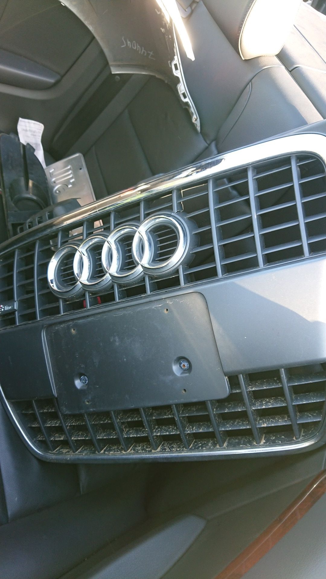 Audi a4 s line bumper and grille set