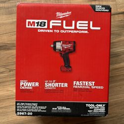 Milwaukee 1/2 Impact (1200 Lbs Fasting) 