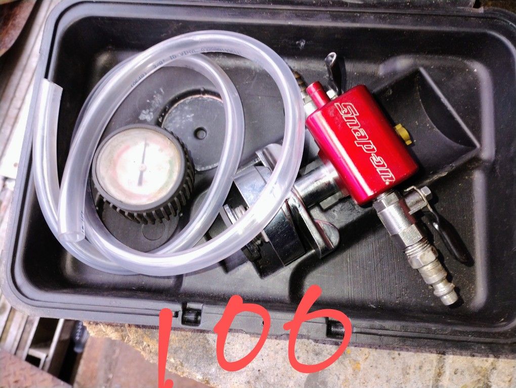 Snap on Coolant Bleeder Refiller Etc