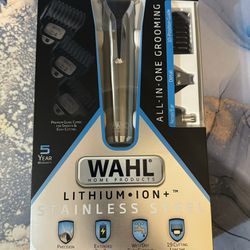 Wahl Lithium lon Stainless Steel Trimmer