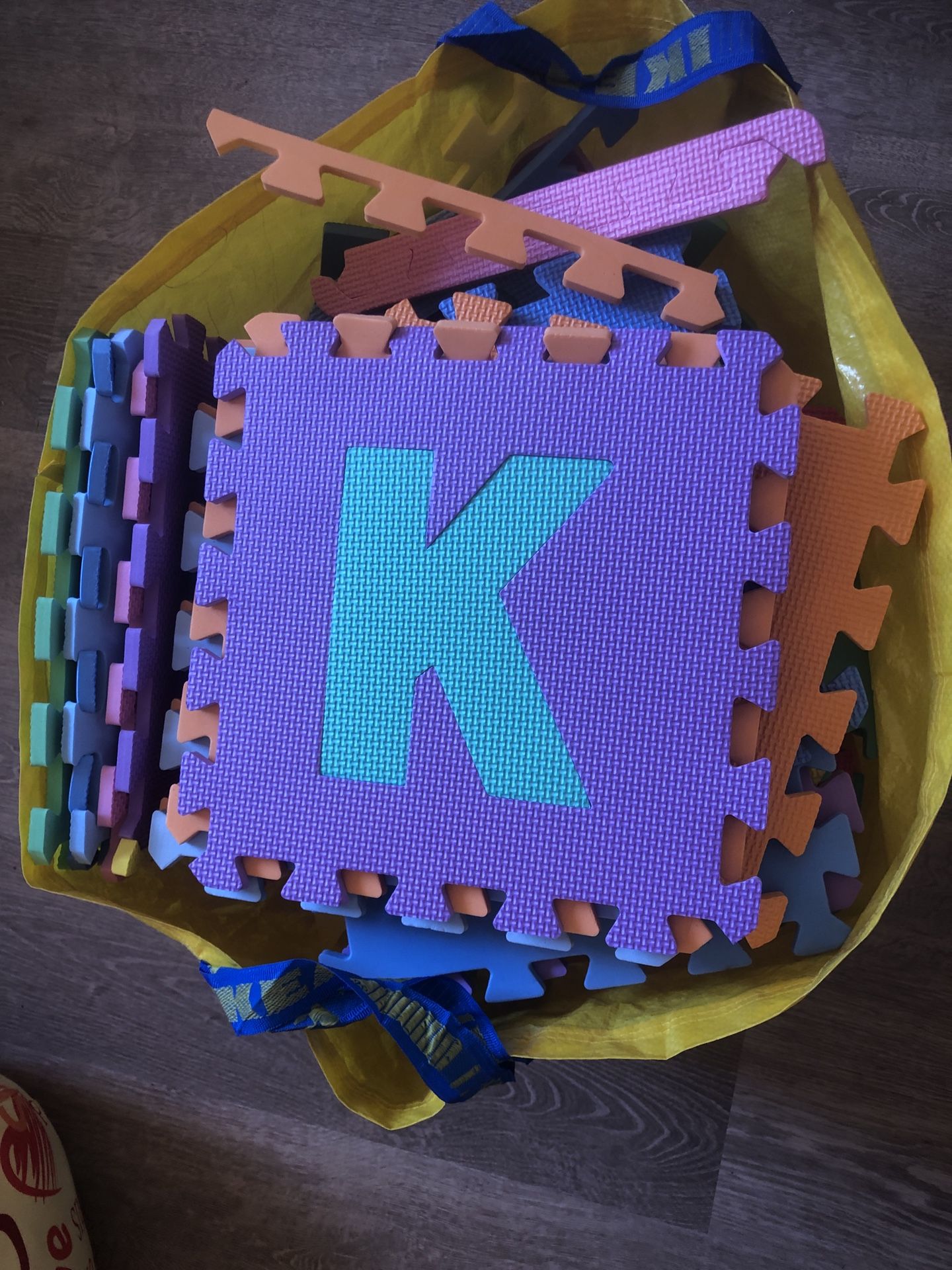 Big Alphabet Foam Letter puzzle pieces
