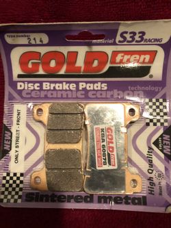 GoldFren S33-214 Front Brakes Sintered