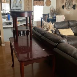 Coffee Table And Desk 