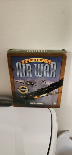 European Air War (1998) – BIG BOX – PC CD-ROM – MicroProse – WWII Combat FS SEALED