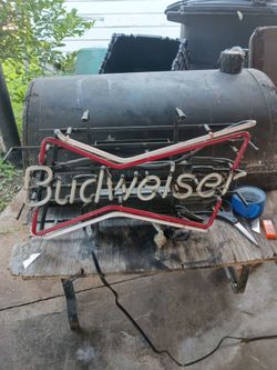 Budweiser neon sign