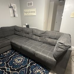 Dark Gray Sectional 