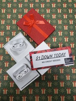 Apple Airpods Pro 2nd Gen - $1 Down Today - NO CREDIT Needed