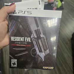  resident evil  requiem deluxe ediccion  ps5 playstation 5 horror games370z