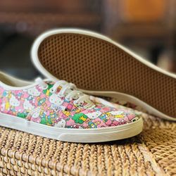 Hello Kitty Vans Skater Collector Canvas Skater Shoes Limited Edition Pink💖