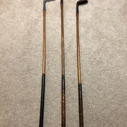 Wooden Shaft Golf Clubs 